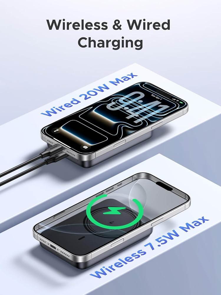 Magnetic snap onto iPhone
