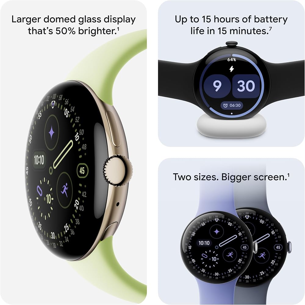 Pixel Watch 4 display and design
