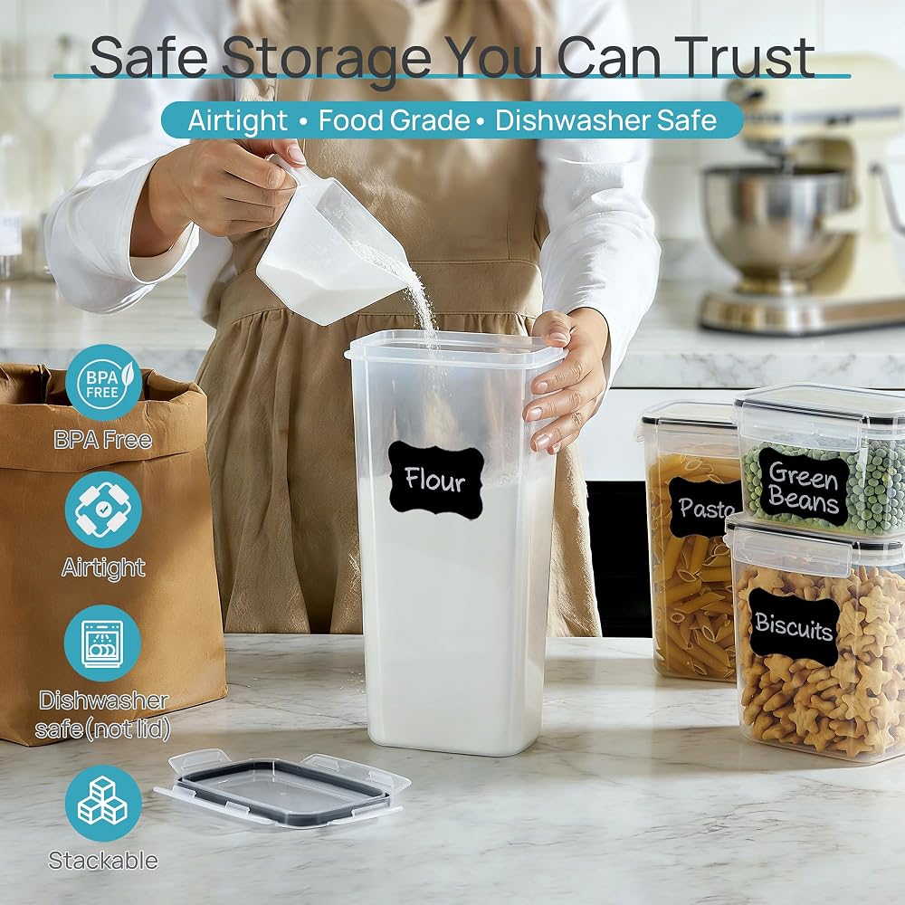 Labels included